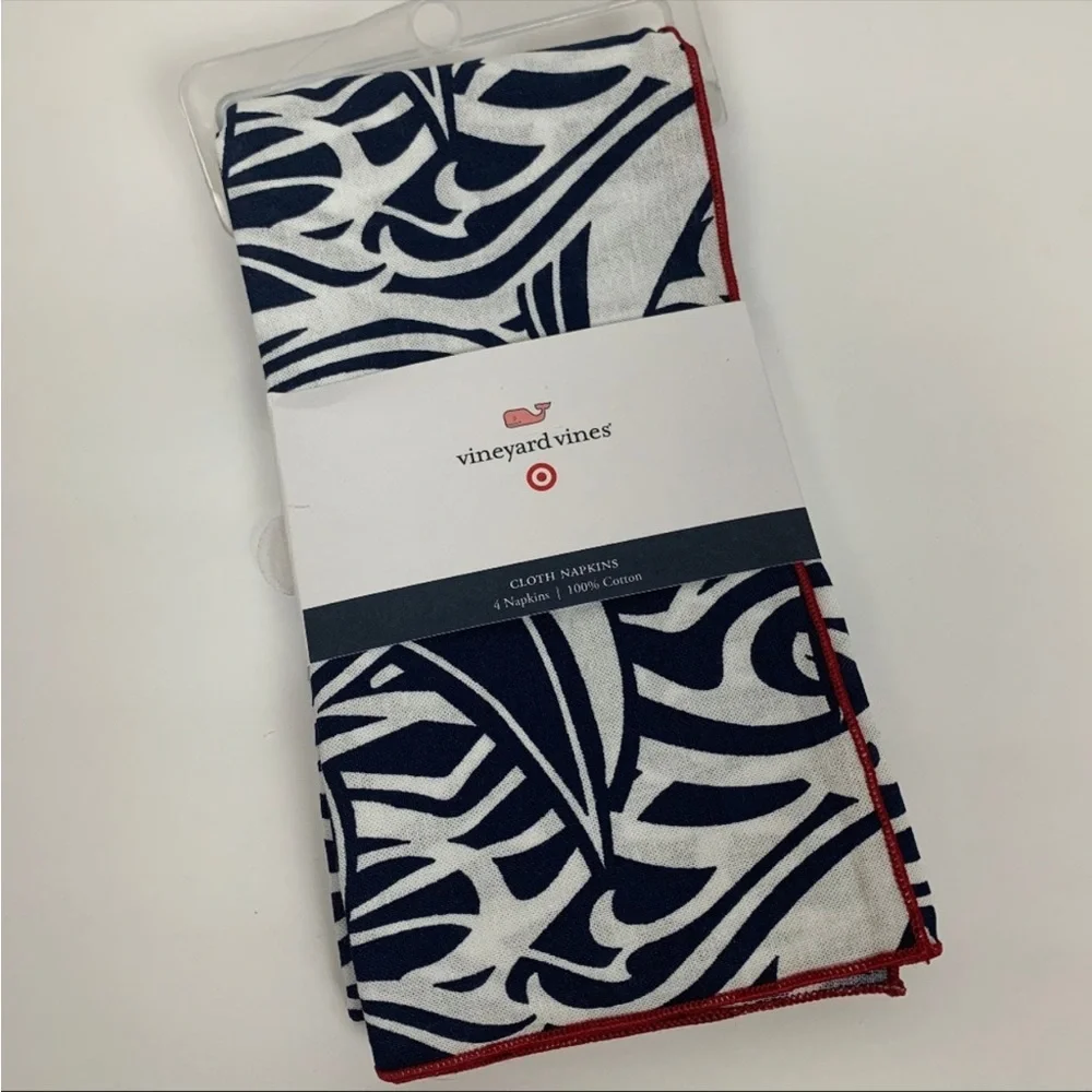 Vineyard Vines For Target Rough Seas Cloth Napkins
